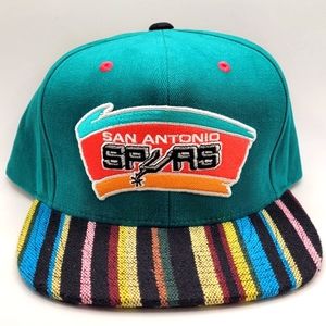 NBA San Antonio Spurs cap hat snapback Mitchell & Ness